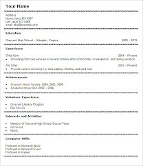 Sample Resume Format for Fresh Graduates  One Page Format    