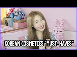 my korean cosmetics must haves you