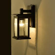 Dawn Outdoor Square Wall Lantern Sconce