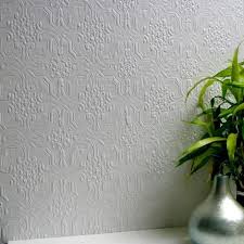Paintable Wallpaper Luxury Embossed