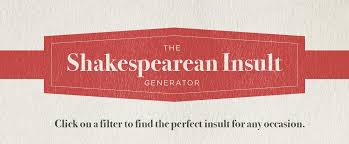 Shakespearean Insults For Every Situation