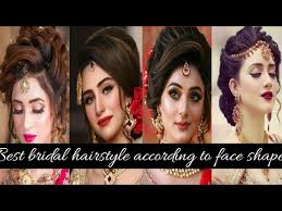 best bridal hairstyle according to face