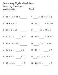 Simple Math Problems Worksheets