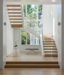 If you don't plan to make the top step level with the area where the stairs begin, be sure to account for this gap in your measurement. Making A Case For Minimalist Modern Staircases Stairs Design Interior Home Stairs Design Stairs Design Modern