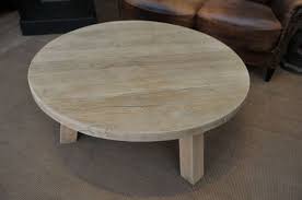 Brutalist Coffee Table In Solid Oak
