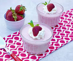 strawberry panna cotta dessert recipe