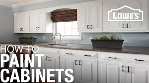 But, there are so many options within those colors, it can be i would recommend at least choosing a countertop before painting your cabinets, just so you can use it to aid in choosing a paint color for your cabinets. How To Paint Cabinets Youtube