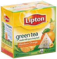 lipton mandarin orange pyramid tea