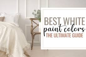 White Paint Color Guide 2022 White