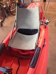 Making your own sail could have its advantages. 16 Sit In Kayak Diy High Seat Made From Old Folding Chair Ideas Army Chair Sit On Kayak Folding Chair