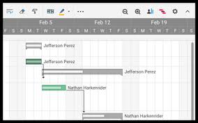 create and work with a gantt chart