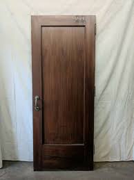 Large Wood Single Panel Door Interior