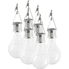 Product Nature Power Solar Light Bulbs With Clips 6 Pack Model 21906