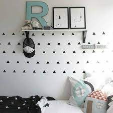 Wall Stickers Triangles Decal Nursery