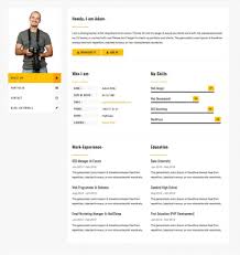 If you are looking for some great html resume templates, then you have come to the right place. Bootstrap Resume Template Free Addictionary
