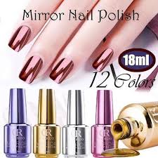fashion metallic gel nail polish magic