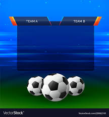 Football Sports Chart Design Background