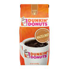 But who says you can't ask for a little whipped cream on your plain old iced coffee? Dunkin Donuts Caffeine Hazelnut Ground Coffee Case Foodservicedirect