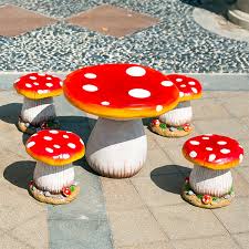 Magical Mushroom Table Ottoman