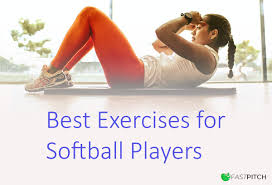 exercises for softball players the