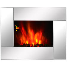 Homcom Electric Fireplace Heater Wall