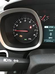Chevrolet Equinox Questions Yellow Light On Dashboard That