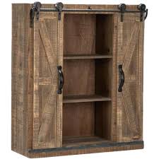 Fir Wood Storage Cabinet