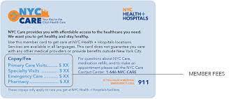 Basic page sidebar menu isss. About Nyc Care Nyc Care