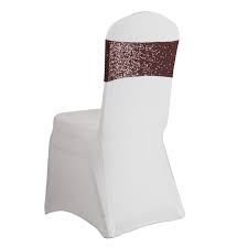 sequin spandex chair band by eastern