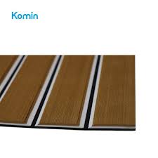 synthetic teak non skid boat deck pads