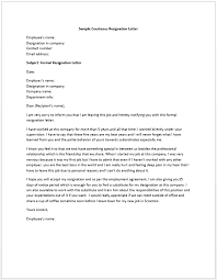 Learn what information to include in a resignation letter and how to keep it short one of the final things to do when you have finally decided to resign is to write a formal resignation letter. Sample Resignation Notice Period Extension Letter Smart Letters