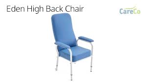 eden high back chair easy clean chair