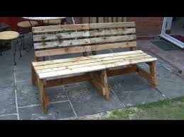 Garden Bench Out Of Reclaimed Wood