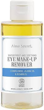 alma secret eye make up remover eye