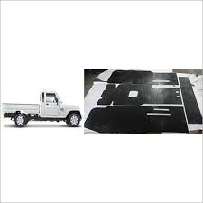 black bolero pickup car rubber foot mat