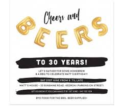 30th Birthday Invitations Cards Online 30th Birthday Invites