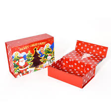 folding style magnetic gift boxse for