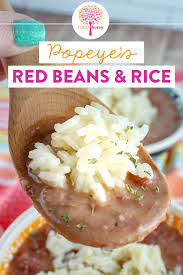 copycat popeye s red beans rice the