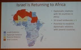 Important mountainous areas are the ethiopian highlands of eastern africa, the atlas mountains along the northwestern coast, and the drakensberg range along the southeast african coastline. Map Shown By Pm Shows Israel Having Potential Relations With Mali Niger The Times Of Israel