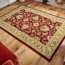 carpet rug living room oriental red