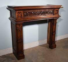 Antique French Gothic Revival Walnut