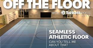 seamless athletic floor polyurethane