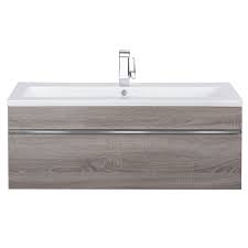 Bellaterra home has the largest assortment of bath. Cutler Kitchen Bath Trough Collection 42 Inch Wall Mount Modern Bathroom Vanity Dorato The Home Depot Canada