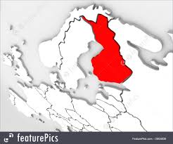Differences between a political and physical map. Signs And Info Finland Abstract 3d Map Country Europe Scandinavian Region Stock Illustration I3904838 At Featurepics