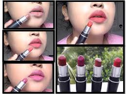 little mac lipstick review swatches