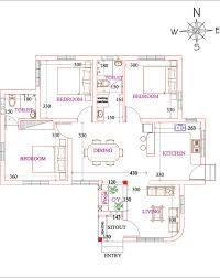 Budget 3 Bedroom House Plan In 900 Sqft