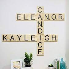 Custom Scrabble Tiles Jumbo Letters