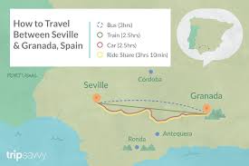 from seville to granada by train bus