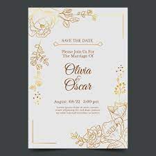 wedding invitation vectors