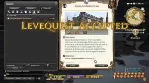 · since leveling these jobs doesn't help level up a character's progress through the main game, we recommend leaving these for the start and circling back to them once a player gets more accustomed to this ffxiv. Final Fantasy Xiv Arr Goldsmithing Leveling Guide Repeatable Leve Locations Youtube